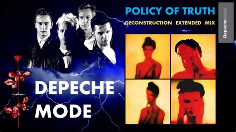 depeche mode policy of truth remix youtube